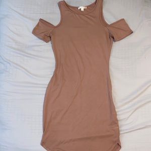 Bodycon Mini Mauve Summer Dress